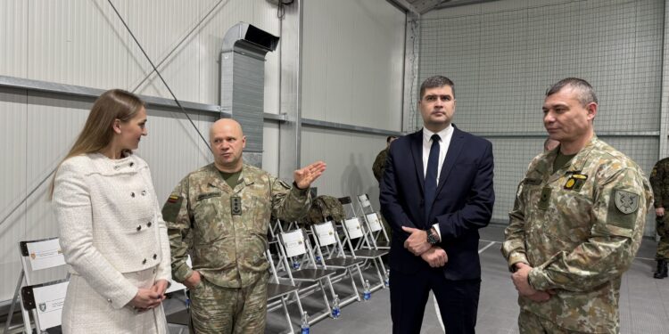 Generolo Silvestro Žukausko poligone tarnybą pradeda nauja JAV karinių pajėgų rotacija